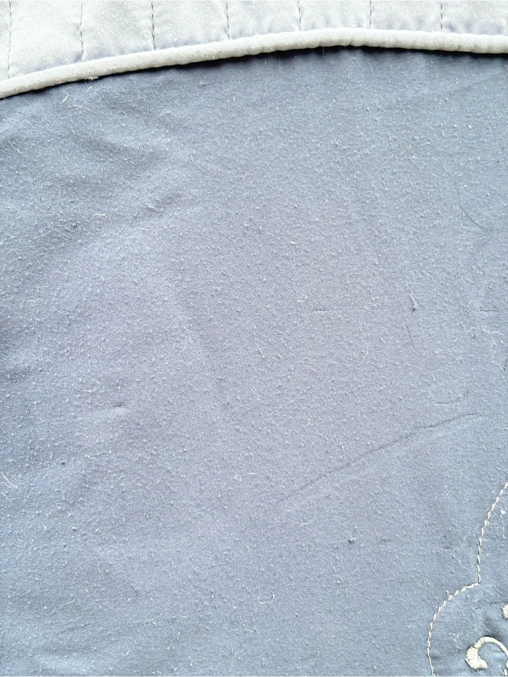 Better Homes And Gardens Dusty Blue Embroidered Quilt